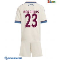 Fotballdrakt Barn Ajax Steven Berghuis #23 Tredjedraktsett 2025-26 Kortermet (+ Korte bukser)